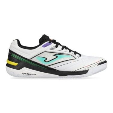 Imagem de Tenis Futsal Joma Top Gambeta Profissional, Branco, 42