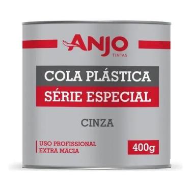 Imagem de Massa Plástica Cinza 400gr Anjo