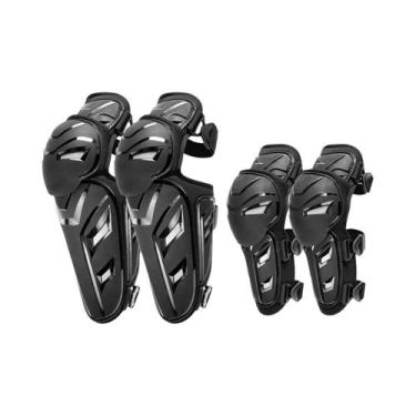 Imagem de Equipamento De Proteção Para Motociclistas Masculinos, Conjunto De 4 P