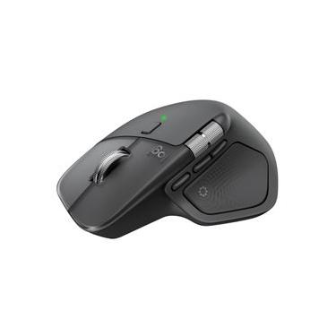 Imagem de Mouse sem Fio Logitech MX Master 4 com Feedback Tátil, Alto Desempenho e Conexão USB-C/Bluetooth - Grafite