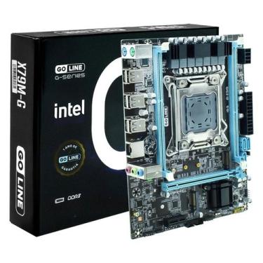 Imagem de Placa Mãe Goline X79M-G DDR3 Socket LGA 2011 Chipset Intel