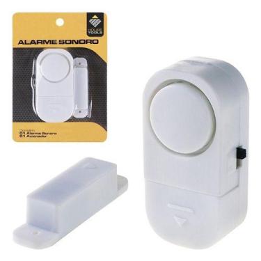 Imagem de Alarme Sonoro A Bateria Para Porta Janela Residencial - N/A