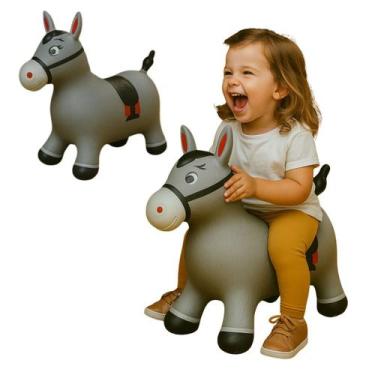 Imagem de Cavalinho Upa Upa Brinquedo Pula Pula Musical Pocotó Premium - KIDSBEH