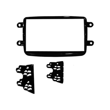 Imagem de Moldura Painel 2 Din Kwid Black Piano