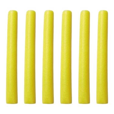 Imagem de de espuma de pólo de trampolim (ID de 25 mm) Acessórios para tubo de tubo Comprimento: 15,75 polegadas, Amarelo