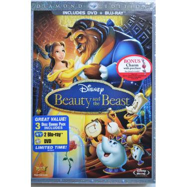Imagem de Beauty and the Beast (Three-Disc Diamond Edition Blu-ray/DVD Combo in DVD Packaging)
