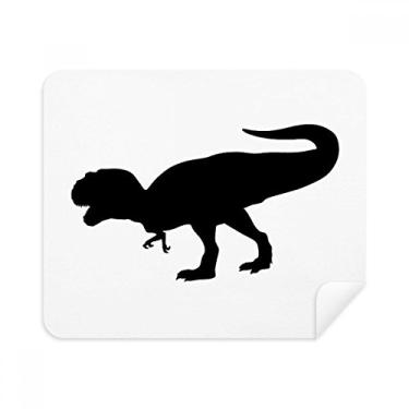 Imagem de Dinosaur Bones Pano de limpeza feroz miniatura Limpador de tela 2 peças Tecido de camurça