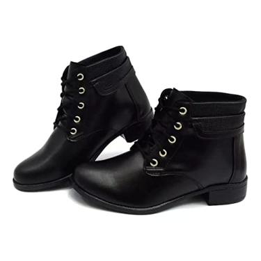 Imagem de Botinha Feminina Bota Cano Medio Salto (38)