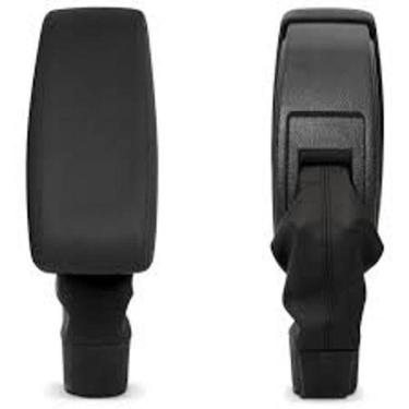 Imagem de Apoio de braço Fiat Argo... courvin grafite c/costura branca