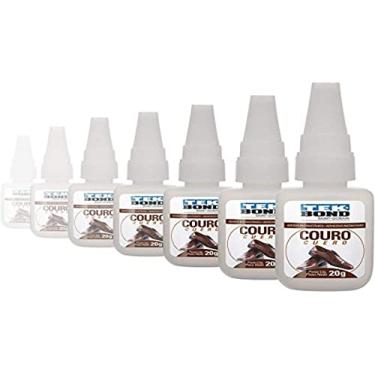 Imagem de Cola Super Tek Bond Tek couro 20g Caixa com 10 Unidades