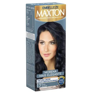 Imagem de Kit Prático Maxton Preto Azulado 1.7