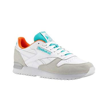 Imagem de Reebok Classic Leather Ripple Clip Su (White/Skull Grey Men's Shoes CN5878