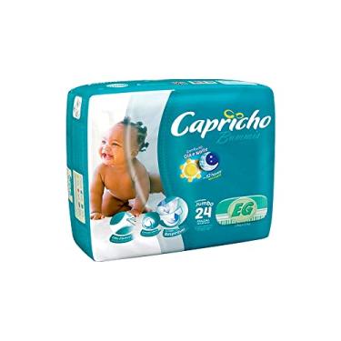 Imagem de Fraldas Capricho Bummis Magics Premium Tamanho EG Fechos Elásticos Nova Tecnologia Tubos Mágicos 24 Unidades