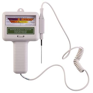 Imagem de Tingpai PC101 PH Meter Testador de qu dade da água PH / CL2 Meter CL2 Cloro Detector de água pa piscina Spa Aquário Fer menta de teste de pH pa água
