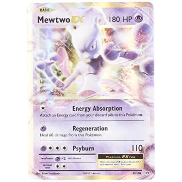 Imagem de Pokémon - Mewtwo-EX (52/108) - Evoluções XY - Holo