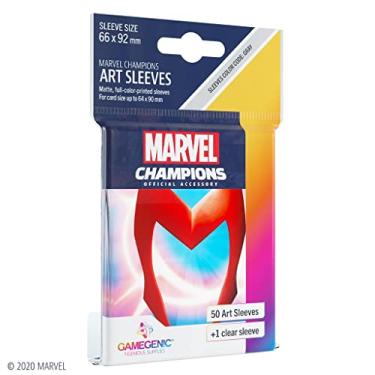 Imagem de Gamegenic: Marvel Champions Sleeves – Scarlet Witch