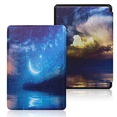 Imagem de Capa pintada para Kindle de 11ª geração (modelo C2V2L3) lançada em 2022, capa fina com ativação automática - hibernação, capa à prova d'água, não para o Kindle Paperwhite de 11ª geração