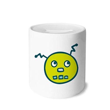 Imagem de DIYthinker Universe and Alien Robot Money Box Ceramic Coin Case Piggy Bank Gift