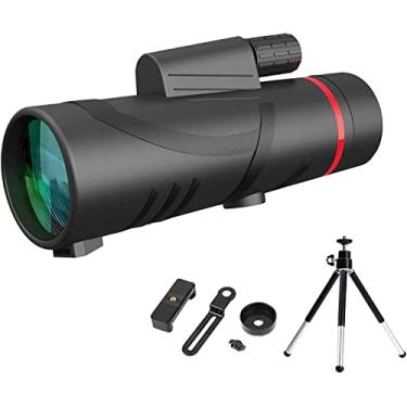 Imagem de Telescópio monocular, monocular 10-30x50 HD com suporte para smartphone e tripé para observação de pássaros, passeios turísticos, caminhadas, camping