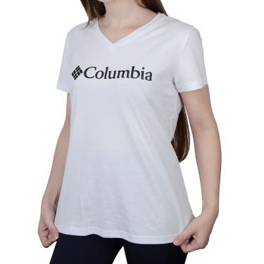 Imagem de Camiseta Feminina Columbia Basic Logo Branco - 321009