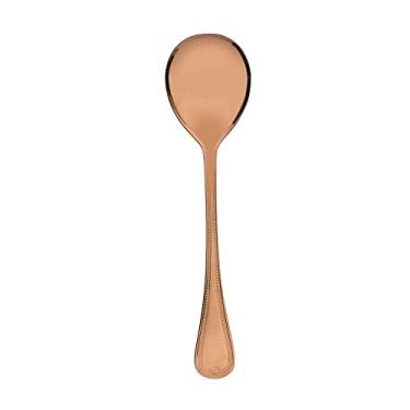 Imagem de Colher para Salada de Aço Inox Geneve Rose - Wolff