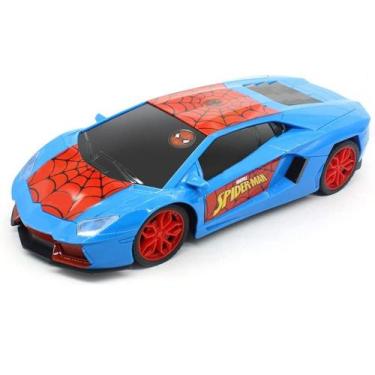 Carro De Controle Remoto Ultimate Candide Homem Aranha 3 Funções