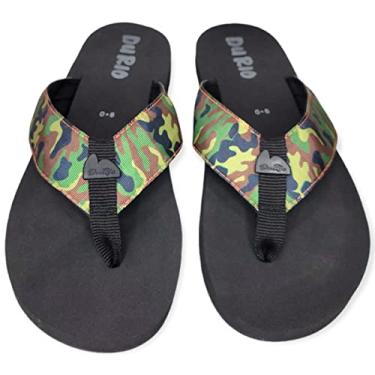Imagem de Chinelo Camuflado DuRio Militar Tatico Premium Cor:Verde;Tamanho:42