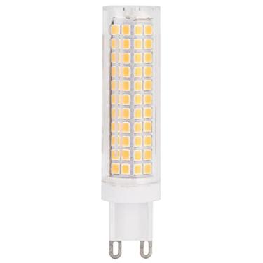 Imagem de Hyuduo Corn Light Bulb,G9 136LED Bulb 15W 1200LM Dimmable Decorative Ceramics Bi Pin Corn led lamp Bulb, for Table Lustres Ceiling Wall (Warm White),Outros acessórios de iluminação
