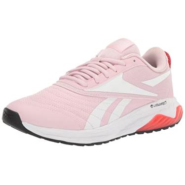 Imagem de Reebok Tênis de corrida feminino Liquifect 180 3.0, Frost Berry/Neon Cherry/Branco, 34