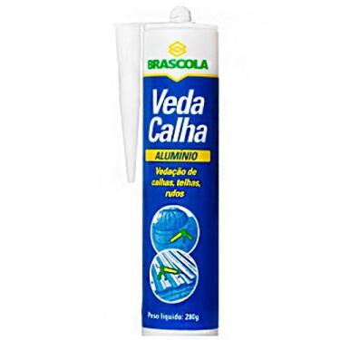 Imagem de Veda Calha Alumínio 280G, Brascola 474110, Branco