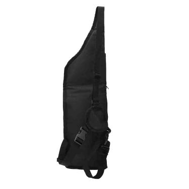 Imagem de BOLORAMO Bolsa de grande capacidade com arco e flecha, para caminhadas (preto)