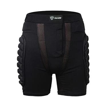 Imagem de UGPLM Almofada de quadril de esqui esportiva, proteção quadril calças cuecas deslizante cóccix protetor de equitação leve para esqui skate skate adultos crianças, G