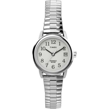 Imagem de Relógio Timex Easy Reader Classic, estojo de 25 mm, mostrador branco, feminino