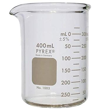 Imagem de Pyrex Copo de Medir Griffin 1003 com Escala Dupla Graduada, 400 ml