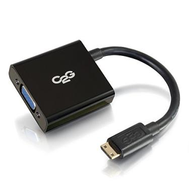 Imagem de C2G Adaptador VGA para HDMI, HDMI, Dongle, preto, cabos para Go 41350
