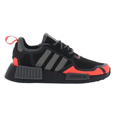 Imagem de adidas Tênis infantil NMD_R1 V2, Preto/laranja, 19