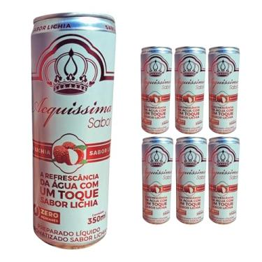 Imagem de Kit 6 Águas Saborizadas Acquissima 350 ml (350 ml, Lichia)