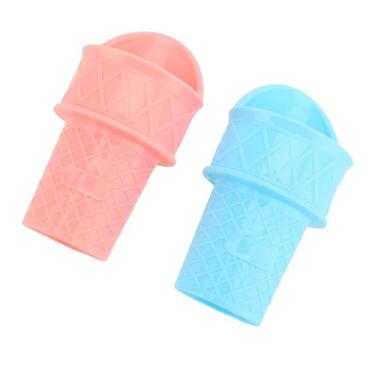 Imagem de Suporte para Casquinha de Sorvete, Cones Reutilizáveis, Mini Colher para Crianças, Suporte para Colher de Sorvete PP, Servindo Guloseimas Congeladas, Presente Ideal para Festa de