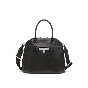 Imagem de Calvin Klein Bolsa organizacional Becky Dome, Preto/prata, One Size