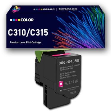 Imagem de Cartucho de toner remanufaturado C310/C315 para Xerox 006R04356 006R04357 006R04358 006R04359 para Xerox C310 C310DNI C310DNIM C315 C315DNI Impressoras a laser, Magnético enta-1 pacote