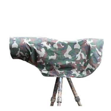 Imagem de CHASING BIRDS Capa de chuva impermeável camuflada para câmera e lente compatível com Canon, Sony, Nikon, Sigma, Tamron, Fujifilm Olympus 300/400/500/600/800 mm (camuflagem verde militar, G)