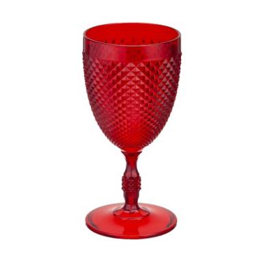 Imagem de Kit de 20 Taças Bico de Jaca de Acrílico (Vermelho)