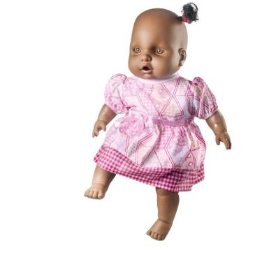Imagem de Boneca Bebe Judy Negra 43 Cm.