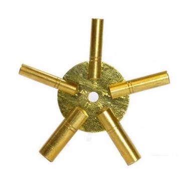 Imagem de SE Chave de enrolamento de relógio de latão 5 em 1 - JT6334