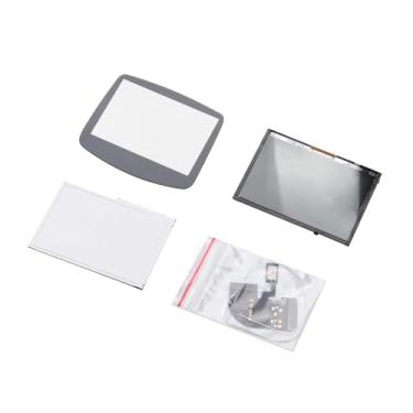 Imagem de ZEZEFUFU Tela LCD de substituição para Game Boy Advance, kit de placa de tela LCD com luz de fundo IPS de destaque
