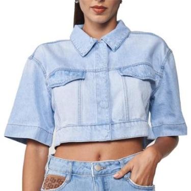 Imagem de Jaqueta Jeans Colcci Feminino-Feminino
