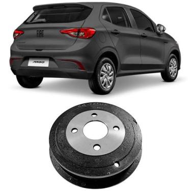 Imagem de Tambor Freio Argo Cronos Grand Siena Punto 2008 a 2021 Traseiro Sem Cu