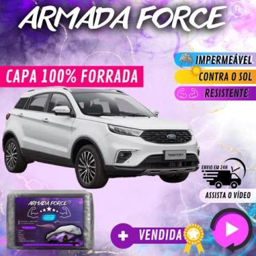 Imagem de Capa Cobrir Carro TERRITORY 100% Forrada Armada Force 100% Impermeável