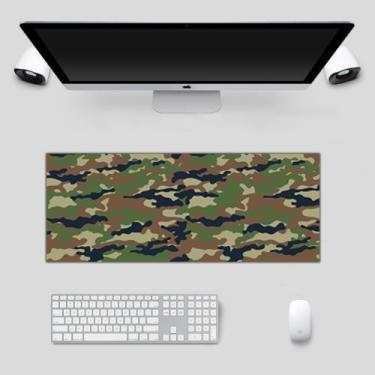 Imagem de Mouse Pad Grande Gamer Control p/ Jogos Camuflado - Deluzz