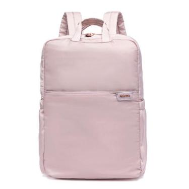 Imagem de Mochila Feminina Primicia Notebook Universitária Reforçada, U, BEGE